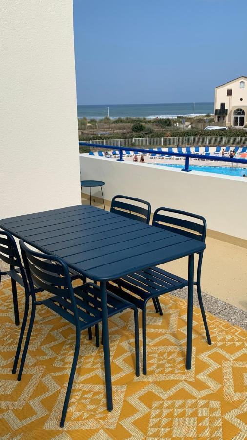 Bleu Marine Vue Ocean, 2 Chambres, Terrasse 30M2, Parking Privatif Et Piscine En Ete Lacanau Ngoại thất bức ảnh